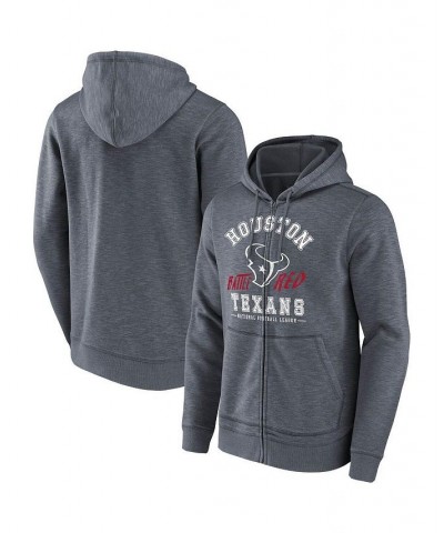 Men's NFL x Darius Rucker Collection by Navy Houston Texans Slub Full-Zip Hoodie $37.22 Sweatshirt