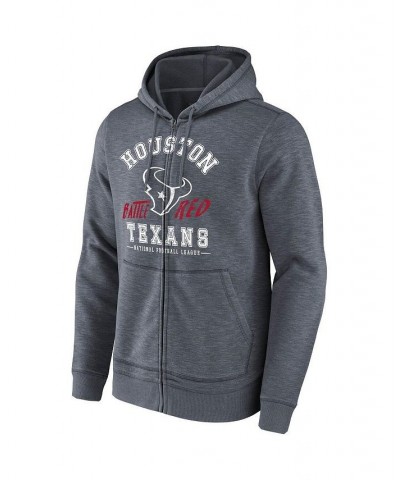 Men's NFL x Darius Rucker Collection by Navy Houston Texans Slub Full-Zip Hoodie $37.22 Sweatshirt