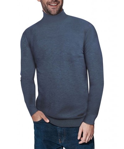 Men's Turtleneck Pull Over Sweater Heather Slate $22.00 Sweaters