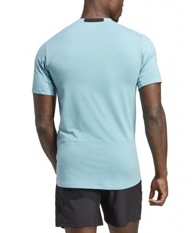 D4S Slim-Fit Short-Sleeve Crewneck Training T-Shirt Blue $27.00 T-Shirts