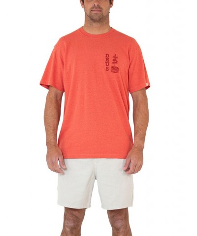 Men's Tectonic T-Shirt Red $30.24 T-Shirts