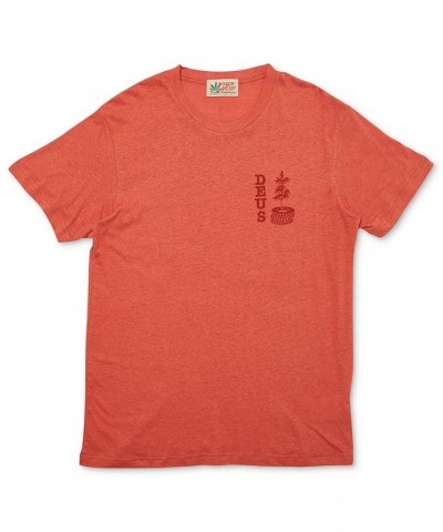 Men's Tectonic T-Shirt Red $30.24 T-Shirts