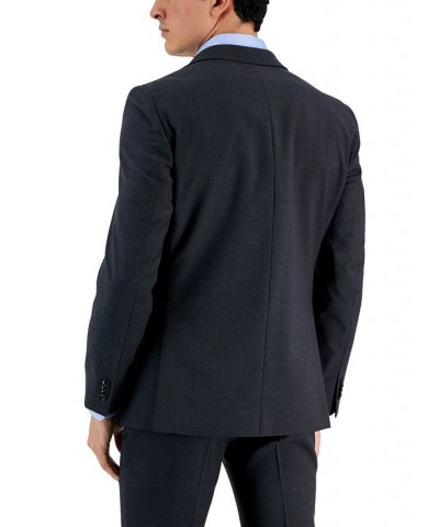 Men's Modern-Fit TH Flex Stretch Solid Suit Jacket Charcoal $66.00 Suits