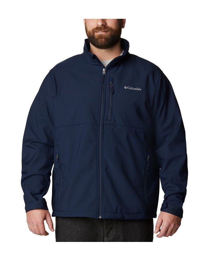 Men's Big & Tall Ascender Softshell Jacket Collegiate Navy $43.20 Jackets