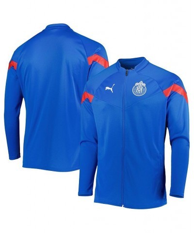 Men's Light Blue Chivas DryCELL Training Raglan Full-Zip Jacket $40.50 Jackets