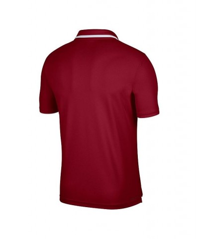 Men's Crimson Oklahoma Sooners UV Collegiate Team Performance Polo Shirt $30.38 Polo Shirts