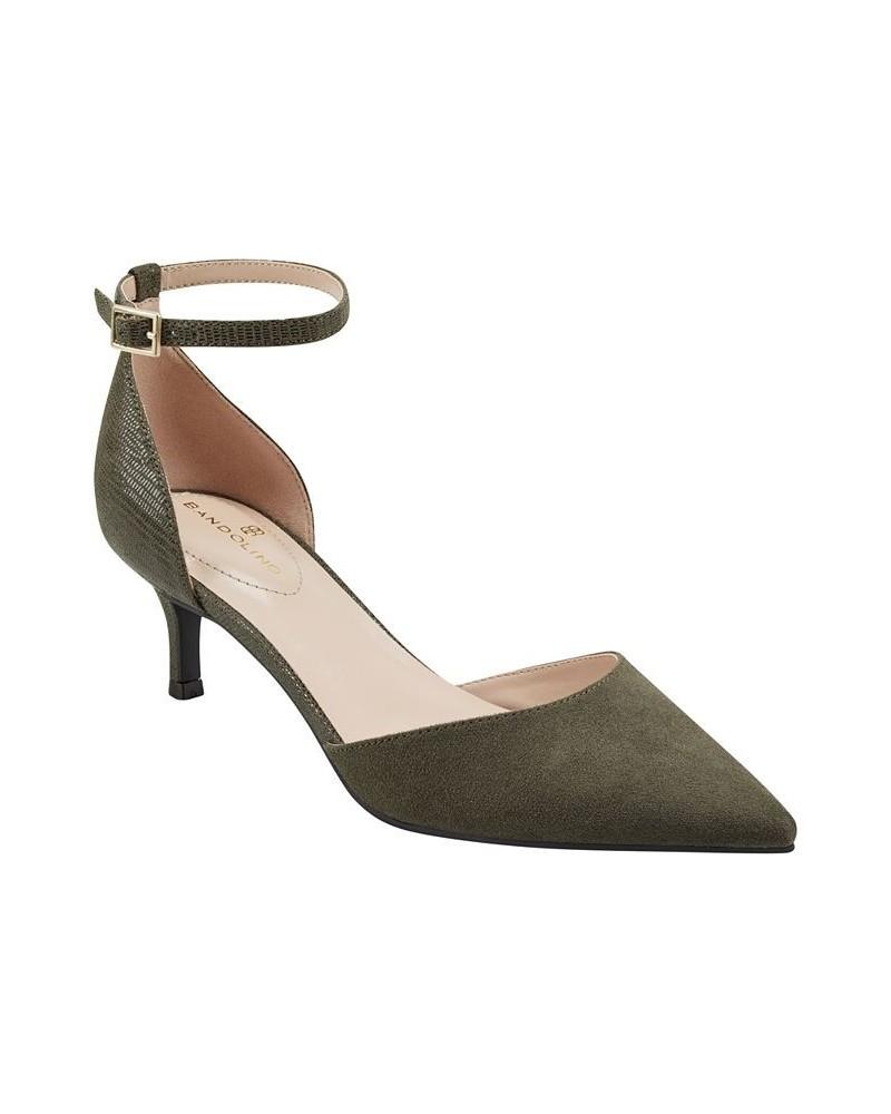 Women's Maeve Pointed Toe Pumps Green $38.27 Shoes