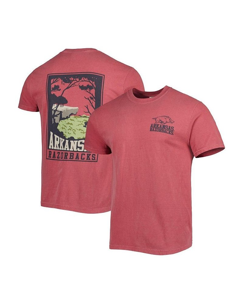 Men's Crimson Arkansas Razorbacks Hyperlocal Tree T-shirt $16.80 T-Shirts