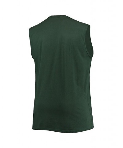 Men's Green Green Bay Packers Big and Tall Muscle Tank Top $17.64 T-Shirts