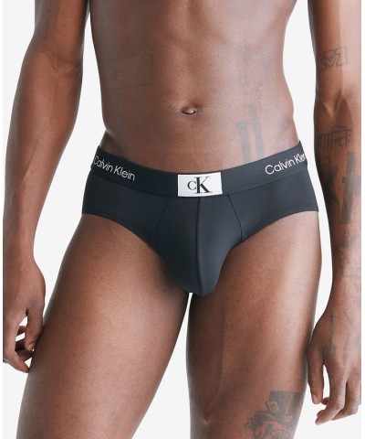 Men's 1996 Micro 3-Pk. Hip Briefs Black $19.85 Underwear