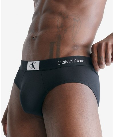 Men's 1996 Micro 3-Pk. Hip Briefs Black $19.85 Underwear