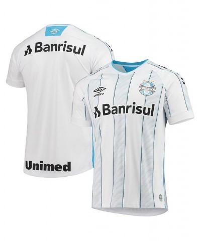 Men's White Gremio 2020/21 Away Replica Jersey $54.99 Jersey