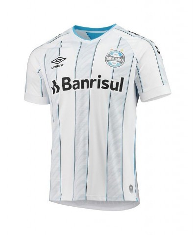 Men's White Gremio 2020/21 Away Replica Jersey $54.99 Jersey