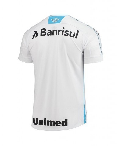 Men's White Gremio 2020/21 Away Replica Jersey $54.99 Jersey