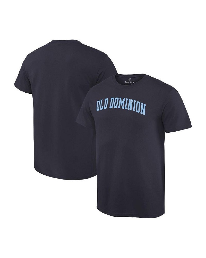 Men's Branded Navy Old Dominion Monarchs Basic Arch Expansion T-shirt $16.23 T-Shirts