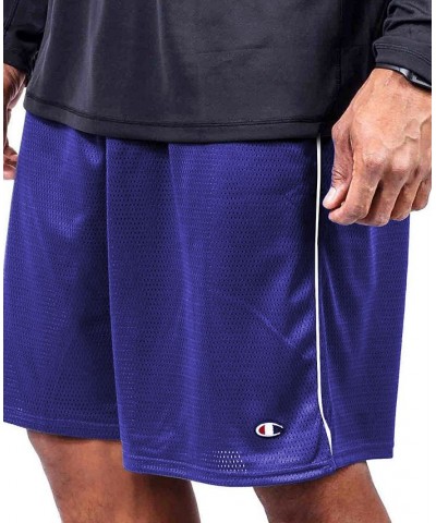 Men's Big & Tall Mesh Shorts Blue $11.83 Shorts