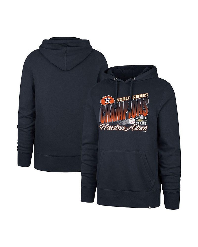 Men's Navy Houston Astros 2022 World Series Champions Headline Pullover Hoodie $36.90 Sweatshirt