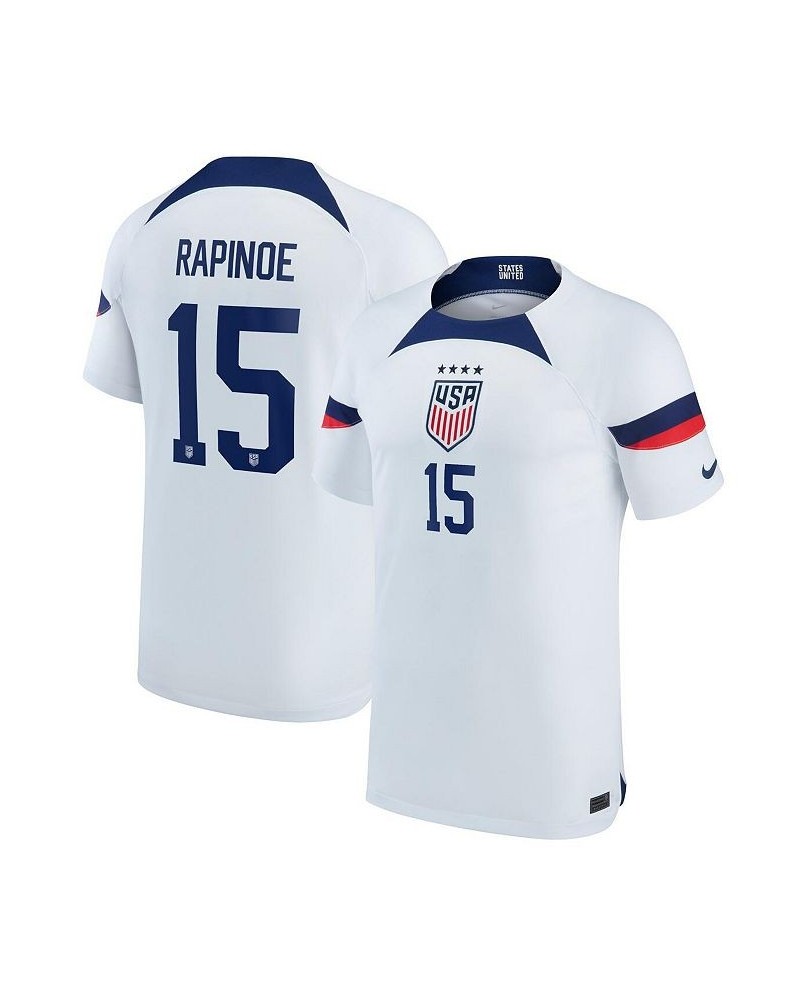 Men's Megan Rapinoe Blue USWNT 2022/23 Home Breathe Stadium Replica Player Jersey $58.80 Jersey