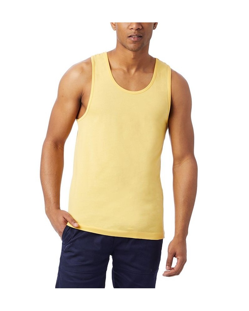 Men's Big and Tall Go-To Tank Top Sunset Gold-Tone $11.79 T-Shirts