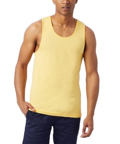 Men's Big and Tall Go-To Tank Top Sunset Gold-Tone $11.79 T-Shirts