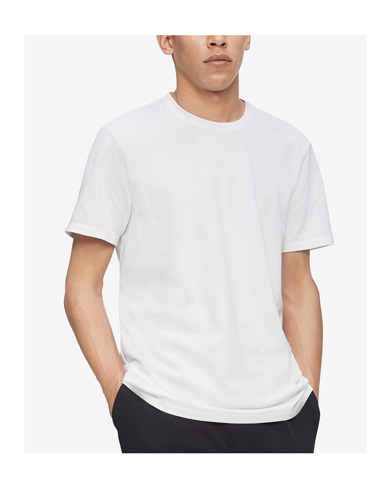 Men's Solid Tech PiquÉ T-Shirt White $29.15 T-Shirts