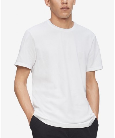 Men's Solid Tech PiquÉ T-Shirt White $29.15 T-Shirts