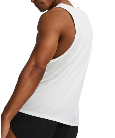 Men's Run Favorite Moisture-Wicking Logo Tank White $17.20 T-Shirts