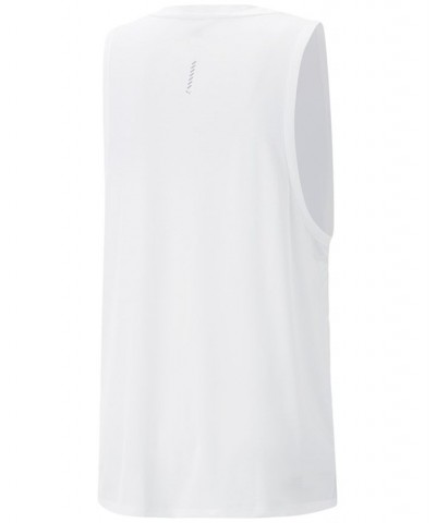 Men's Run Favorite Moisture-Wicking Logo Tank White $17.20 T-Shirts