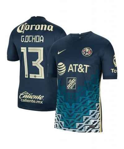 Men's Guillermo Ochoa Navy Club America 2021/22 Away Breathe Stadium Replica Player Jersey $63.70 Jersey