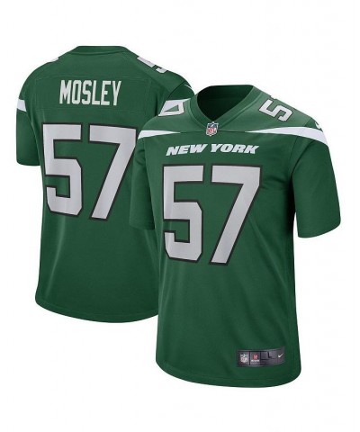 Men's C.J. Mosley Gotham Green New York Jets Game Player Jersey $33.17 Jersey