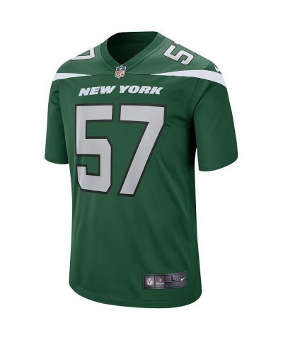 Men's C.J. Mosley Gotham Green New York Jets Game Player Jersey $33.17 Jersey