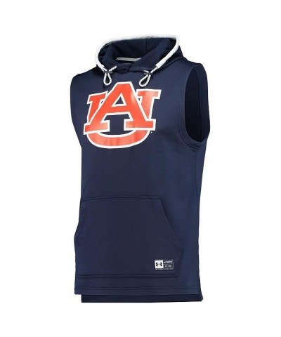 Men's Navy Auburn Tigers Game Day Tech Sleeveless Hoodie $35.39 T-Shirts