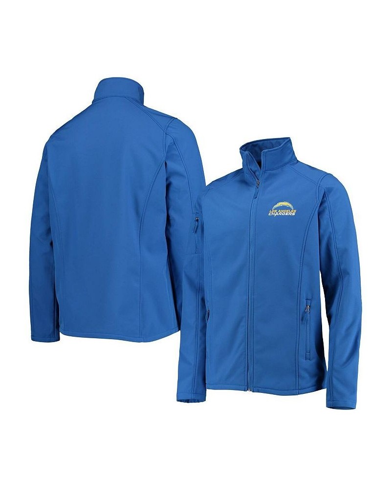 Men's Royal Los Angeles Chargers Big and Tall Sonoma Softshell Full-Zip Jacket $50.60 Jackets