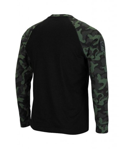 Men's Black, Camo Iowa Hawkeyes OHT Military-Inspired Appreciation Big and Tall Raglan Long Sleeve T-shirt $35.39 T-Shirts