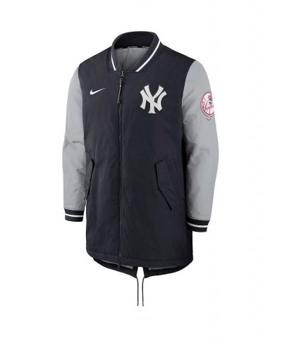 Men's Navy New York Yankees Dugout Performance Full-Zip Jacket $71.30 Jackets