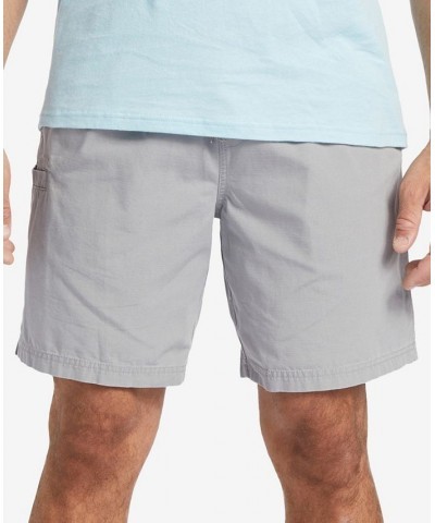 Quiksilver Men's Last Light Solid Walkshorts Gray $40.00 Shorts