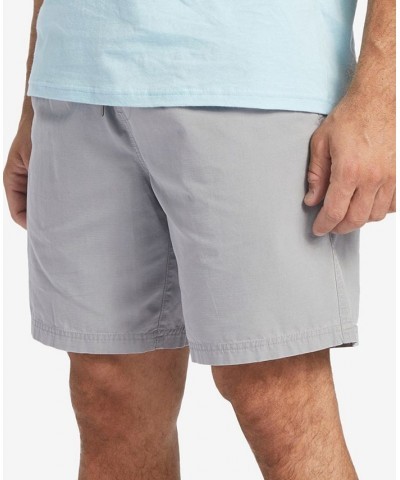 Quiksilver Men's Last Light Solid Walkshorts Gray $40.00 Shorts