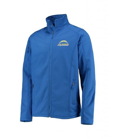 Men's Royal Los Angeles Chargers Big and Tall Sonoma Softshell Full-Zip Jacket $50.60 Jackets