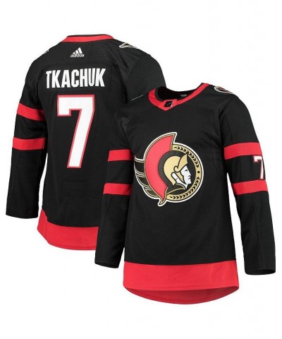 Men's Brady Tkachuk Black Ottawa Senators Home Primegreen Authentic Pro Player Jersey $80.08 Jersey