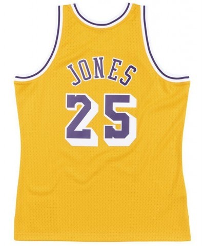 Men's Eddie Jones Los Angeles Lakers Hardwood Classic Swingman Jersey $35.52 Jersey