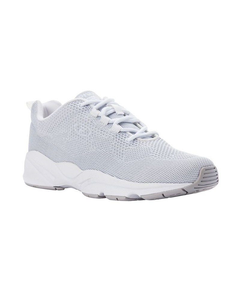 Women's Stability Fly Sneakers White $37.78 Shoes