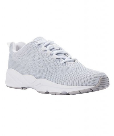 Women's Stability Fly Sneakers White $37.78 Shoes