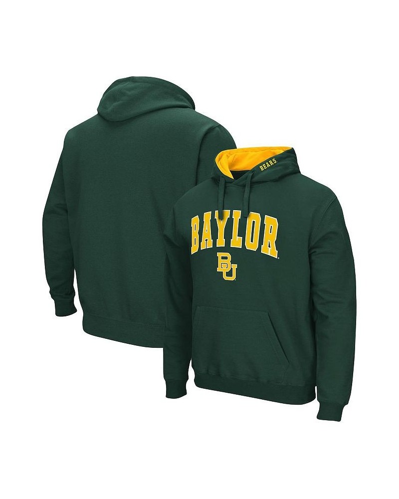 Men's Green Baylor Bears Arch and Logo 3.0 Pullover Hoodie $31.79 Sweatshirt