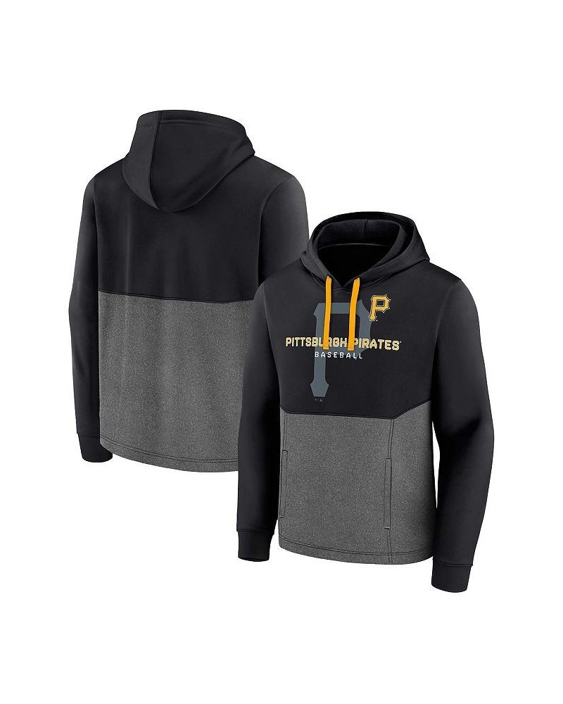 Men's Branded Black Pittsburgh Pirates Call the Shots Pullover Hoodie $40.00 Sweatshirt