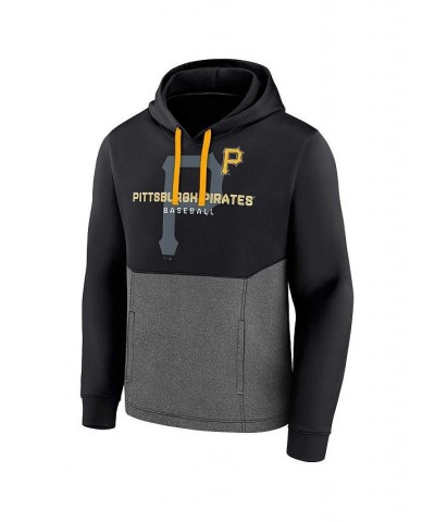 Men's Branded Black Pittsburgh Pirates Call the Shots Pullover Hoodie $40.00 Sweatshirt