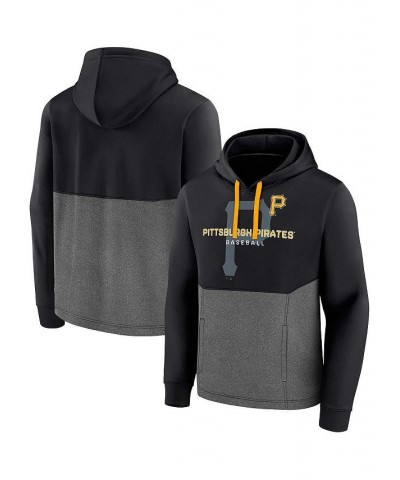 Men's Branded Black Pittsburgh Pirates Call the Shots Pullover Hoodie $40.00 Sweatshirt