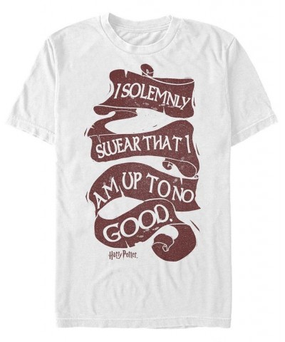 Men's Solemnly Swear Short Sleeve Crew T-shirt White $17.15 T-Shirts