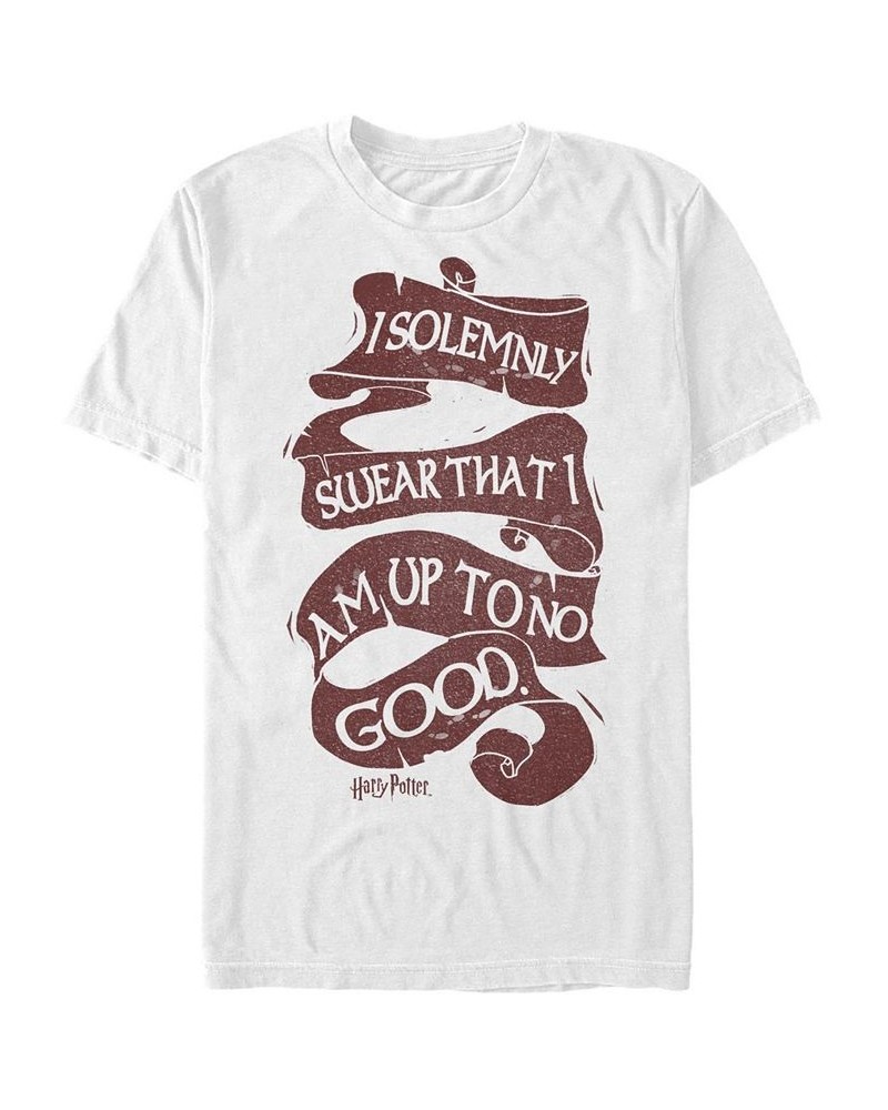 Men's Solemnly Swear Short Sleeve Crew T-shirt White $17.15 T-Shirts