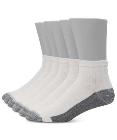 Men's 6-Pk. Ultimate Xtemp Ultra Cushion Ankle Socks White $10.91 Socks