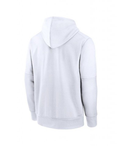 Men's White San Diego Padres City Connect Pregame Performance Pullover Hoodie $52.24 Sweatshirt